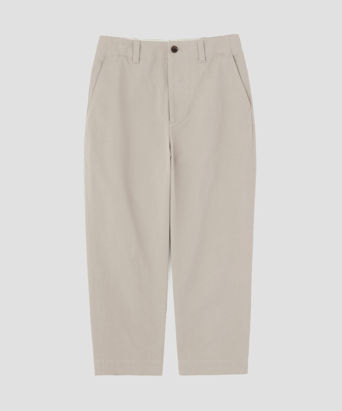 COTTON TWILL TROUSERS