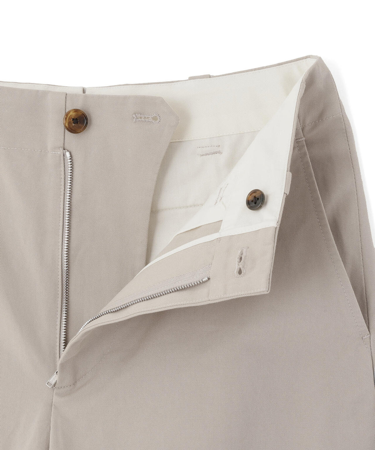 COTTON TWILL TROUSERS