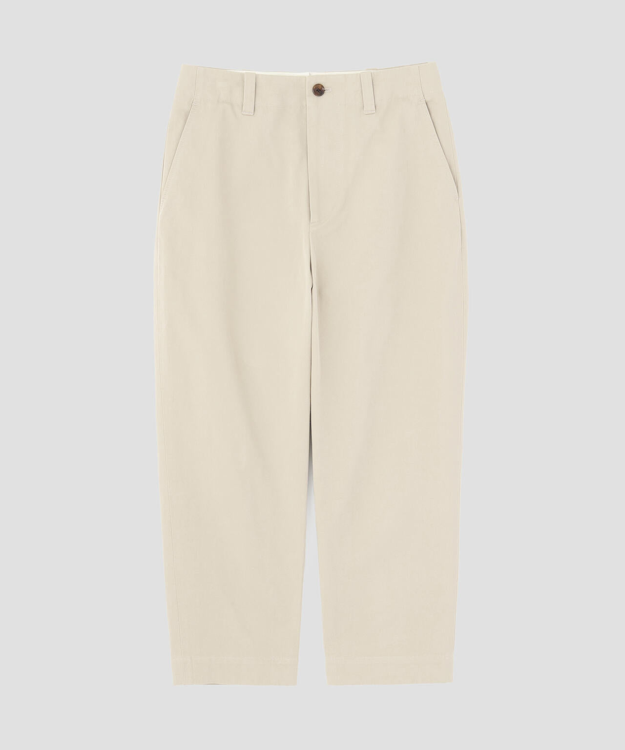 COTTON TWILL TROUSERS