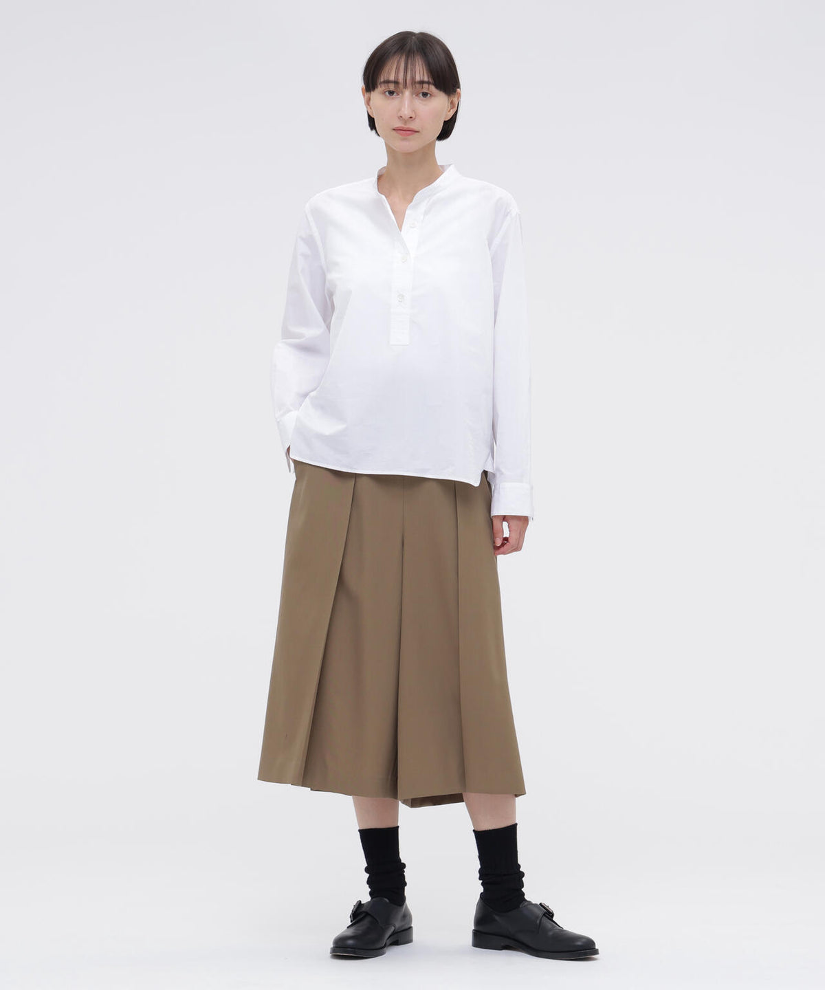 FLUID WOOL TROUSERS