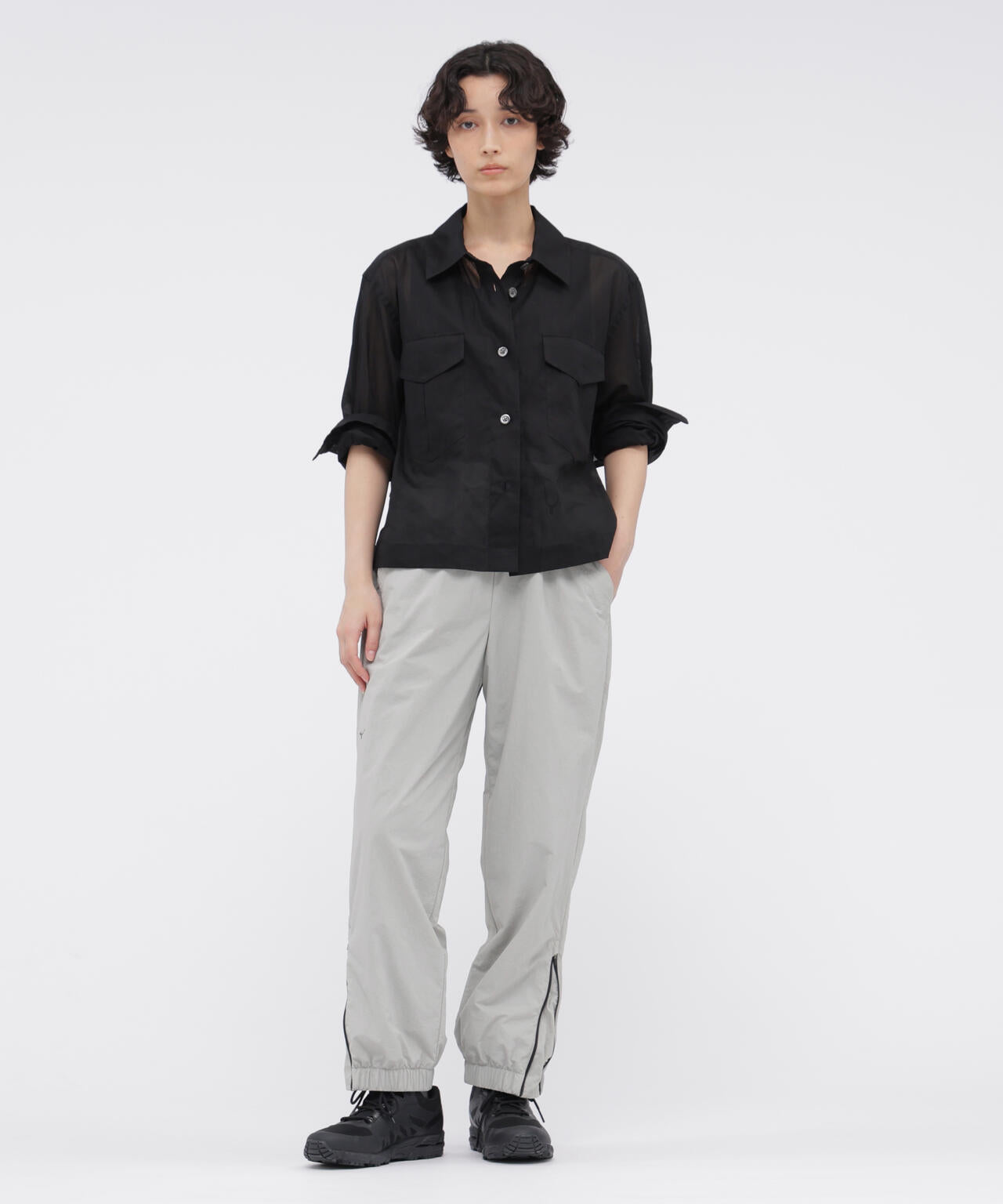 RECYCLED NYLON LIGHTWEIGHT RIP STOP TROUSERS