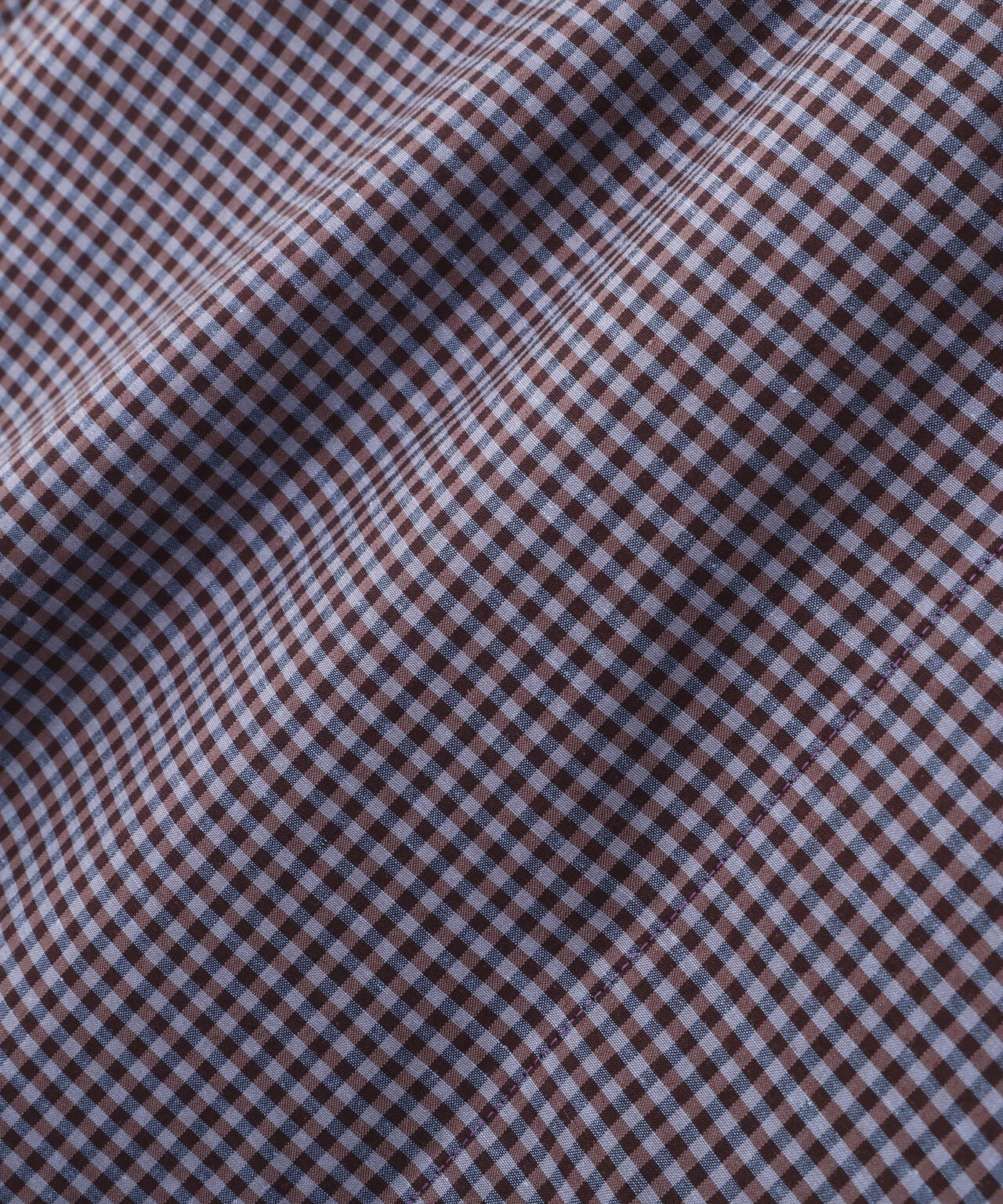 COTTON LINEN GINGHAM SHIRT