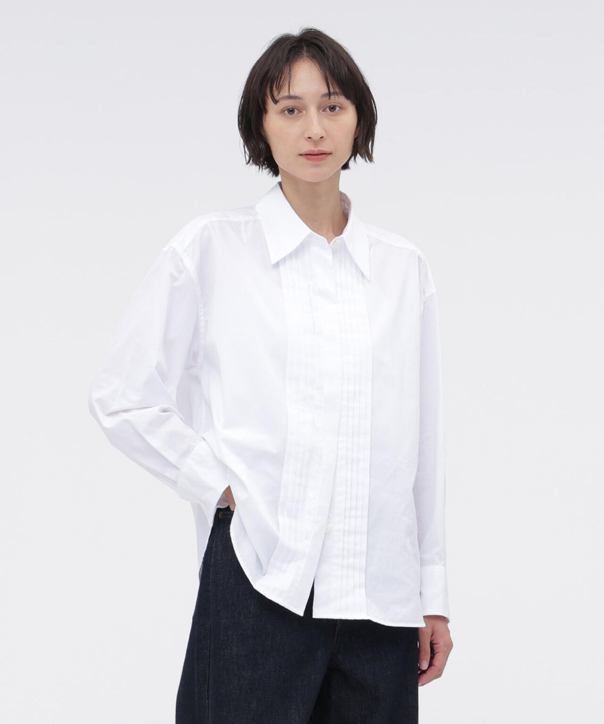 PLAIN POPLIN SHIRT