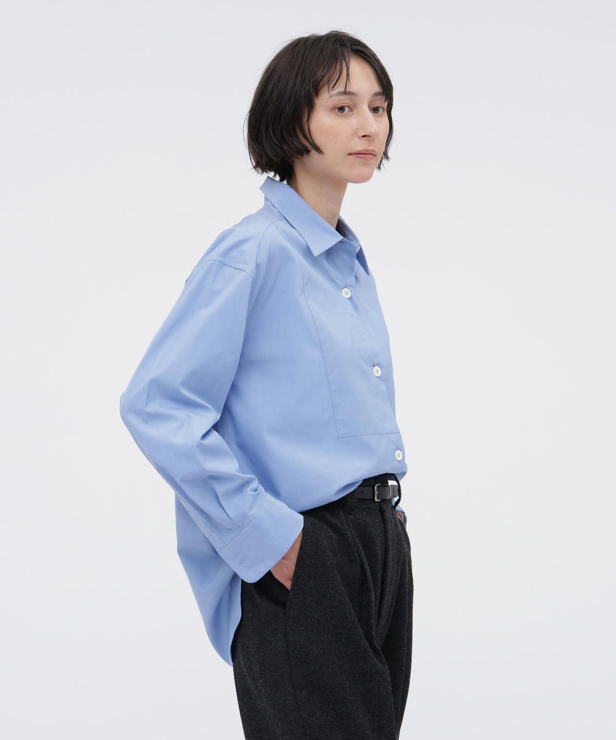 PLAIN POPLIN SHIRT