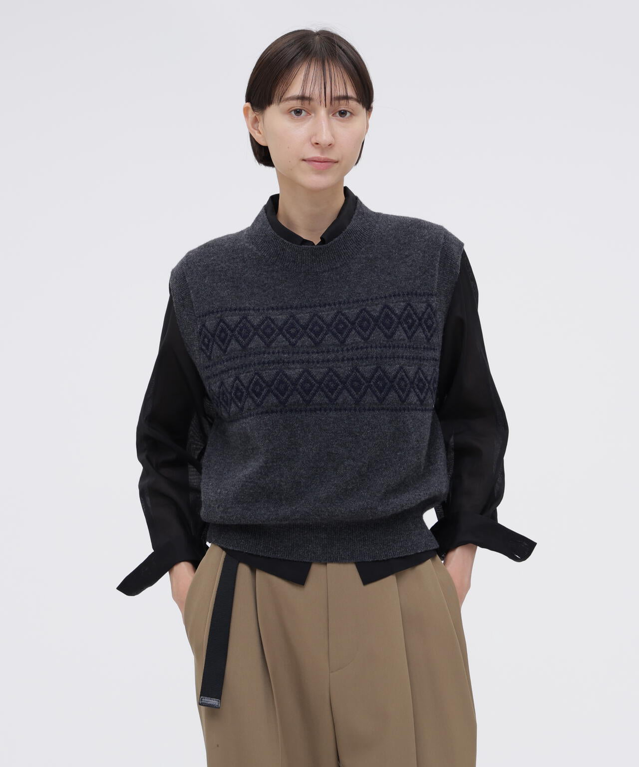 WOOL ALPACA FAIRISLE KNITWEAR