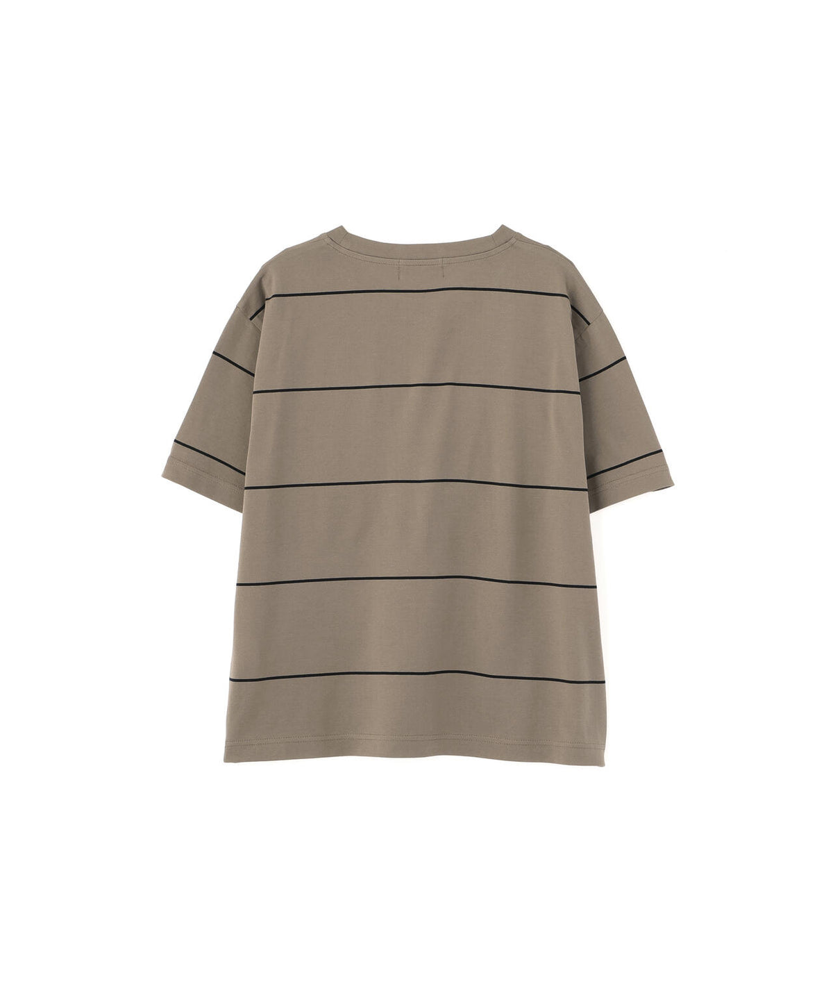 FINE COTTON STRIPE JERSEY TOP