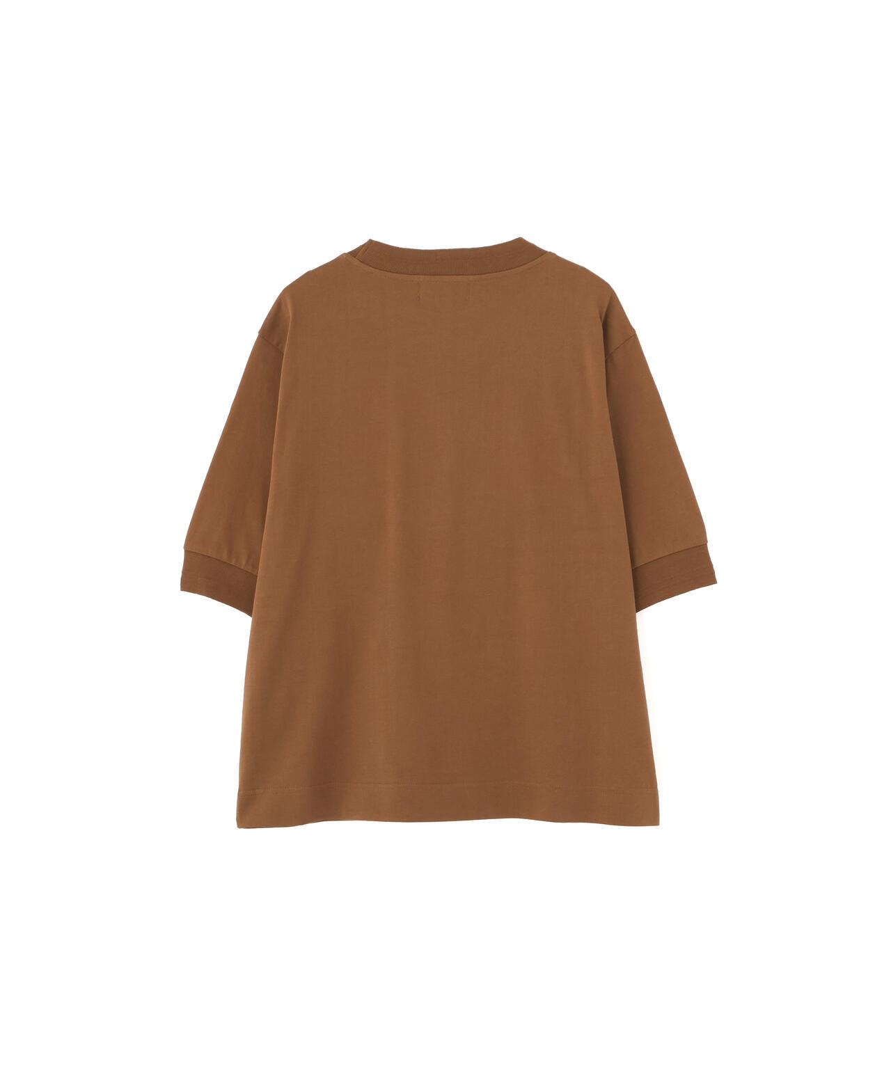 COTTON LINEN JERSEY TOP