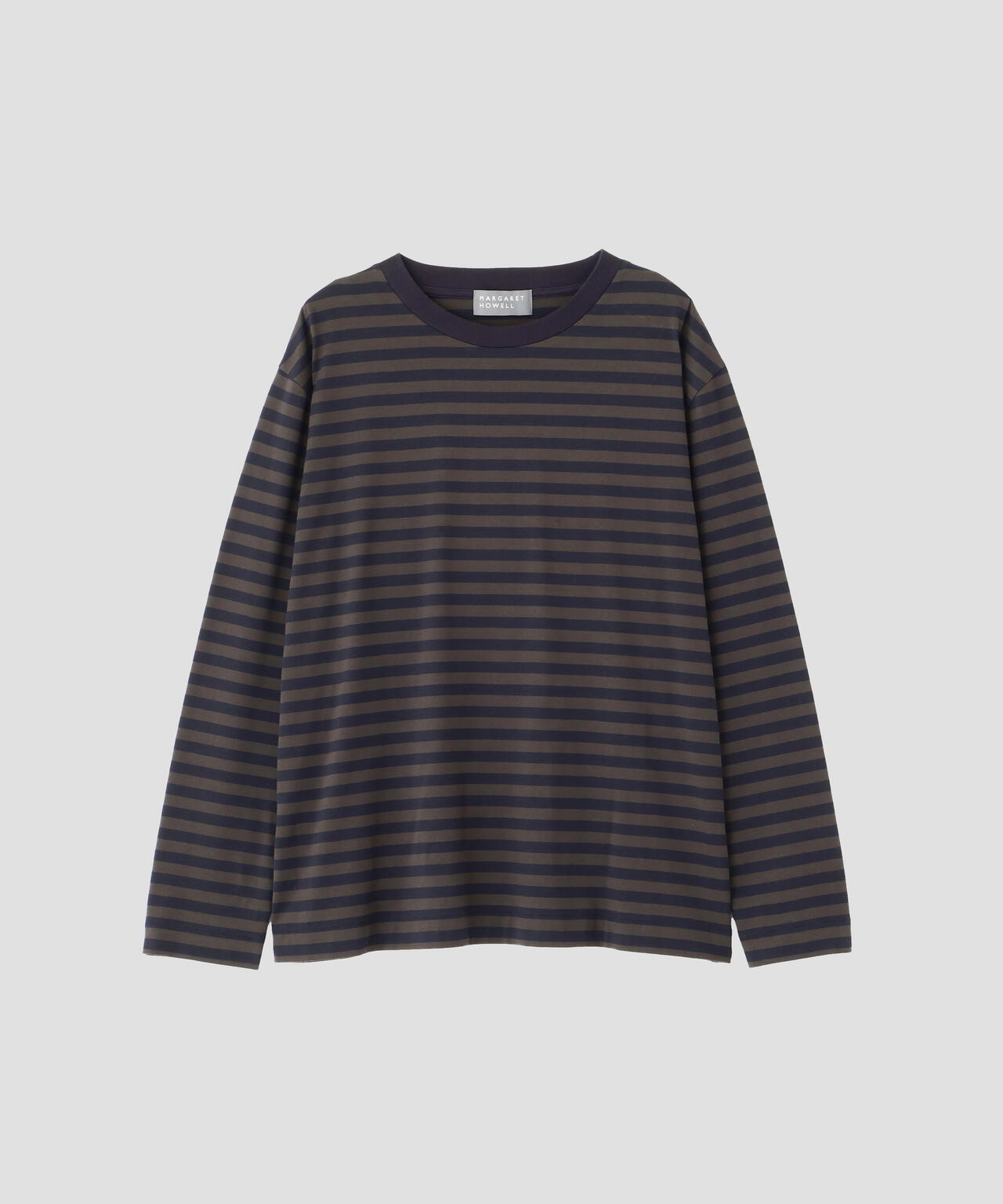 STRIPE COTTON JERSEY TOP