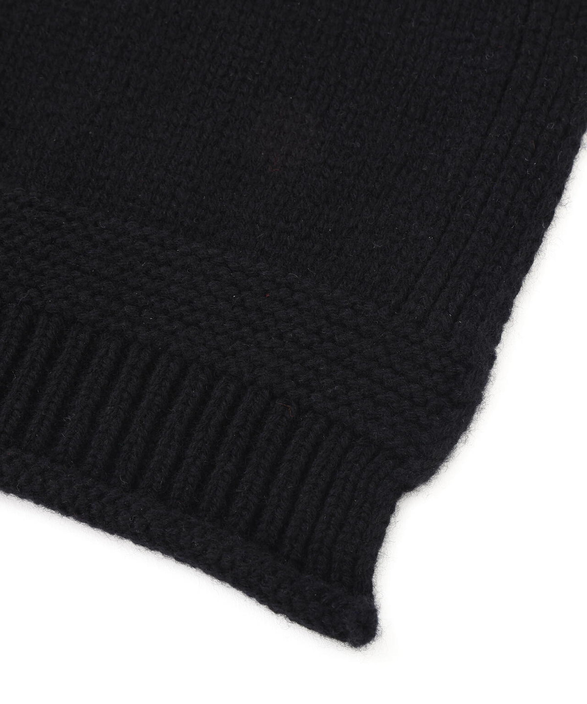WOOL KNITTED SCARF