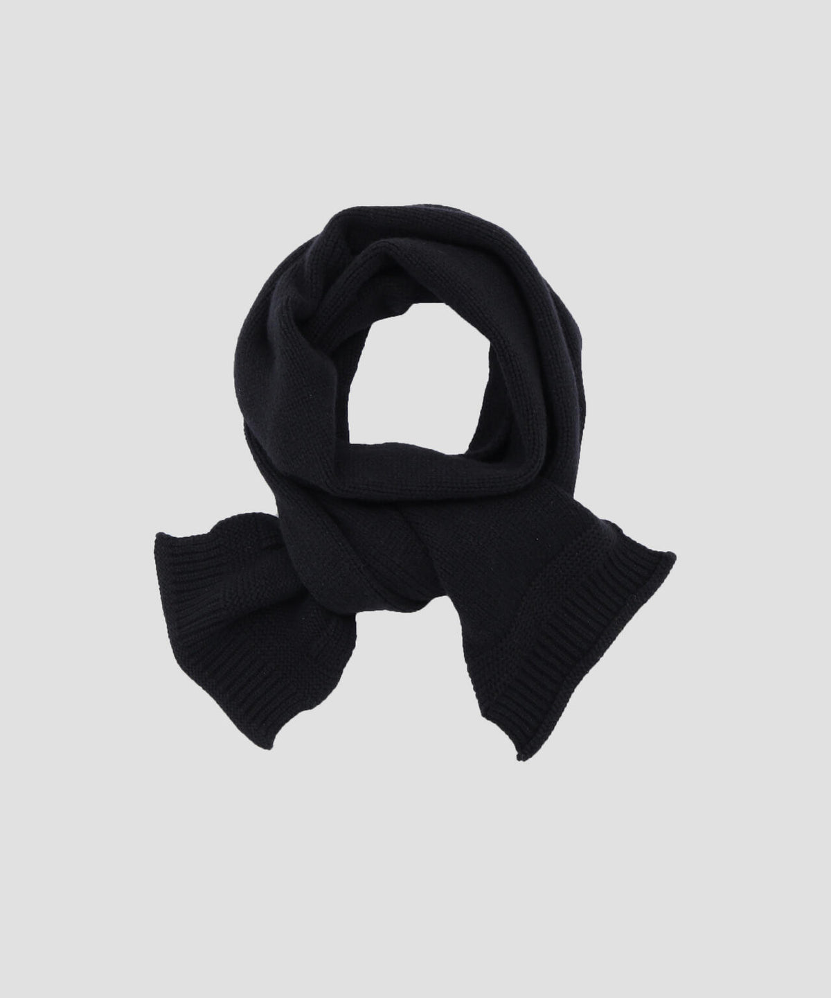 WOOL KNITTED SCARF