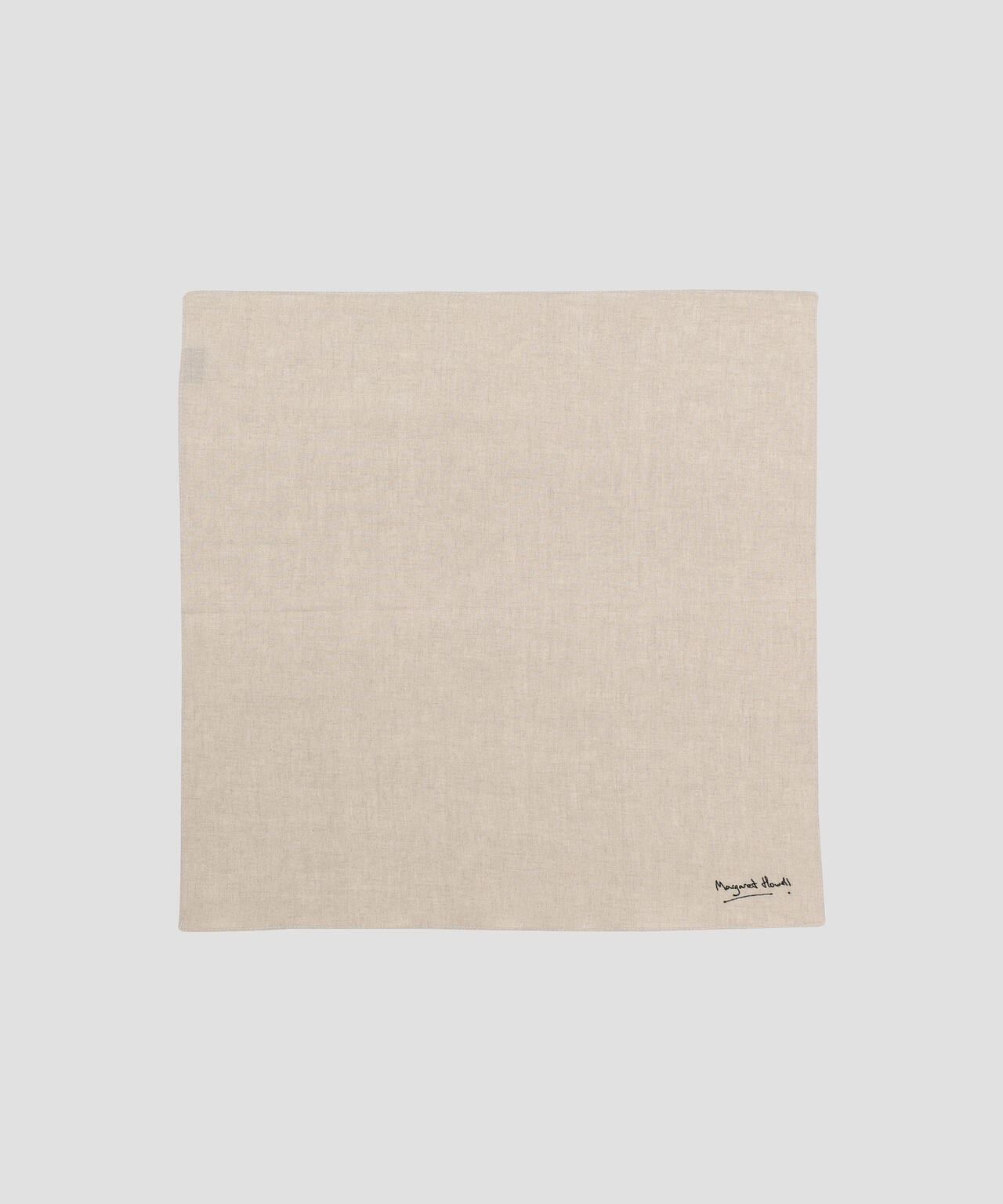 LINEN EMBROIDERY HANKY | MARGARET HOWELL（マーガレット・ハウエル