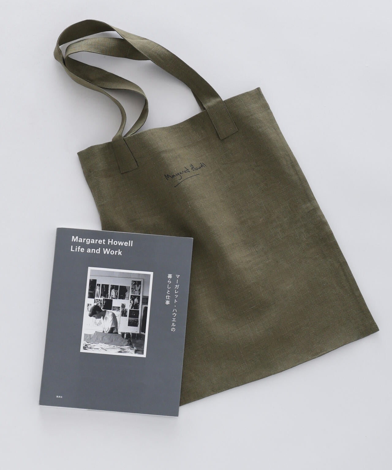 MARGARET HOWELL BOOK & TOTE