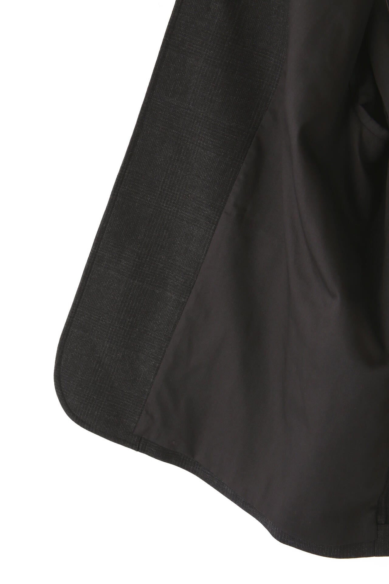 DRY GLENCHECK WOOL LINEN