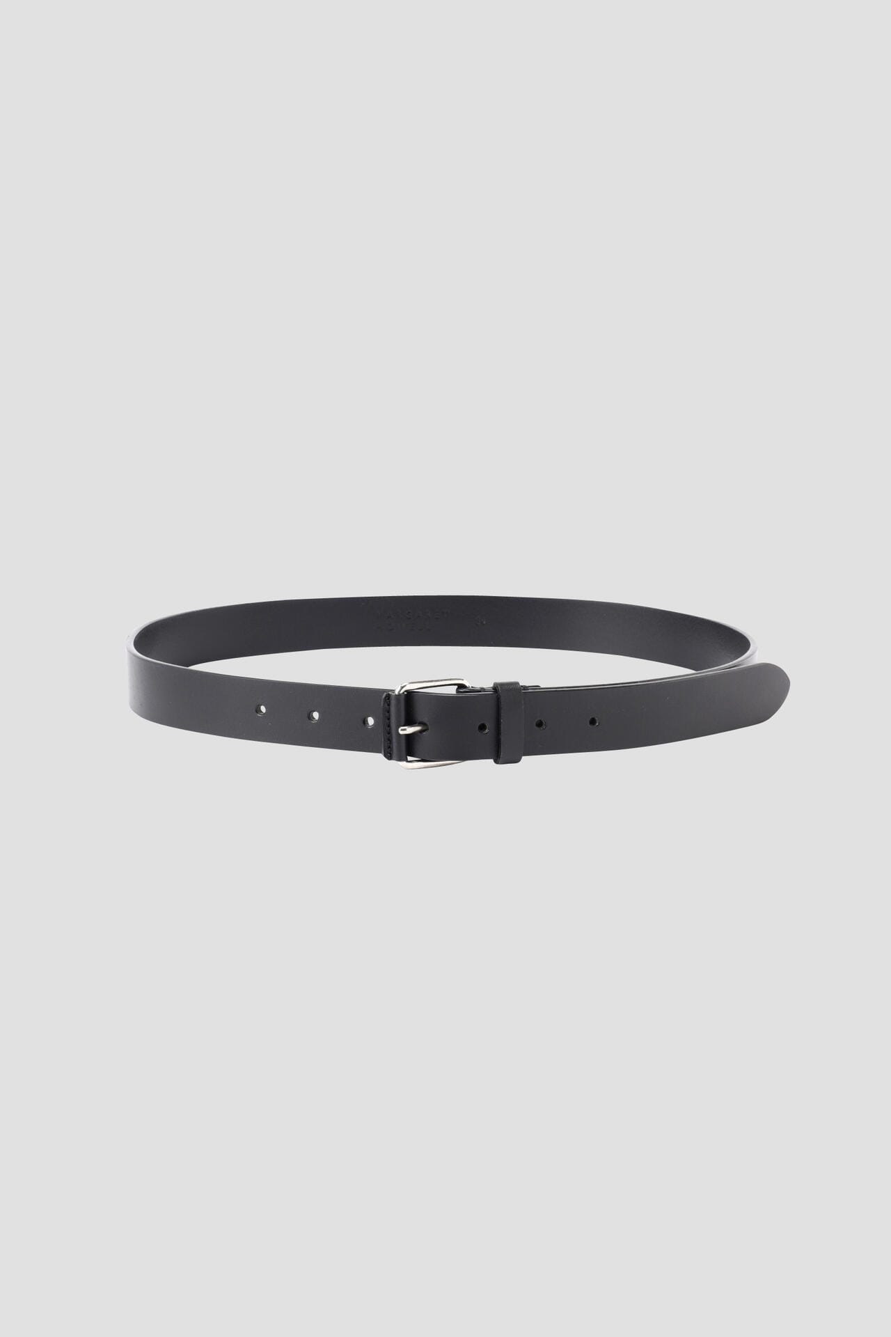 LEATHER ROLLER BUCKLE BELT