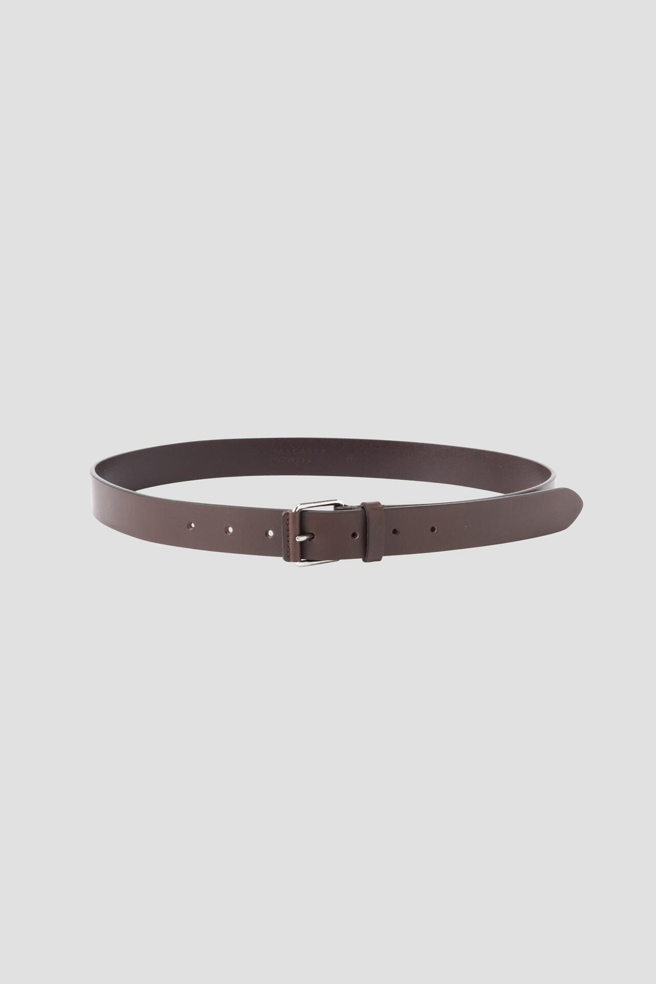 LEATHER ROLLER BUCKLE BELT