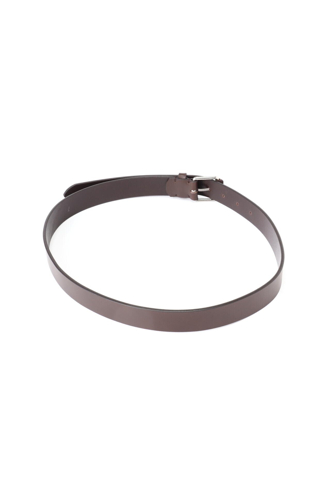LEATHER ROLLER BUCKLE BELT