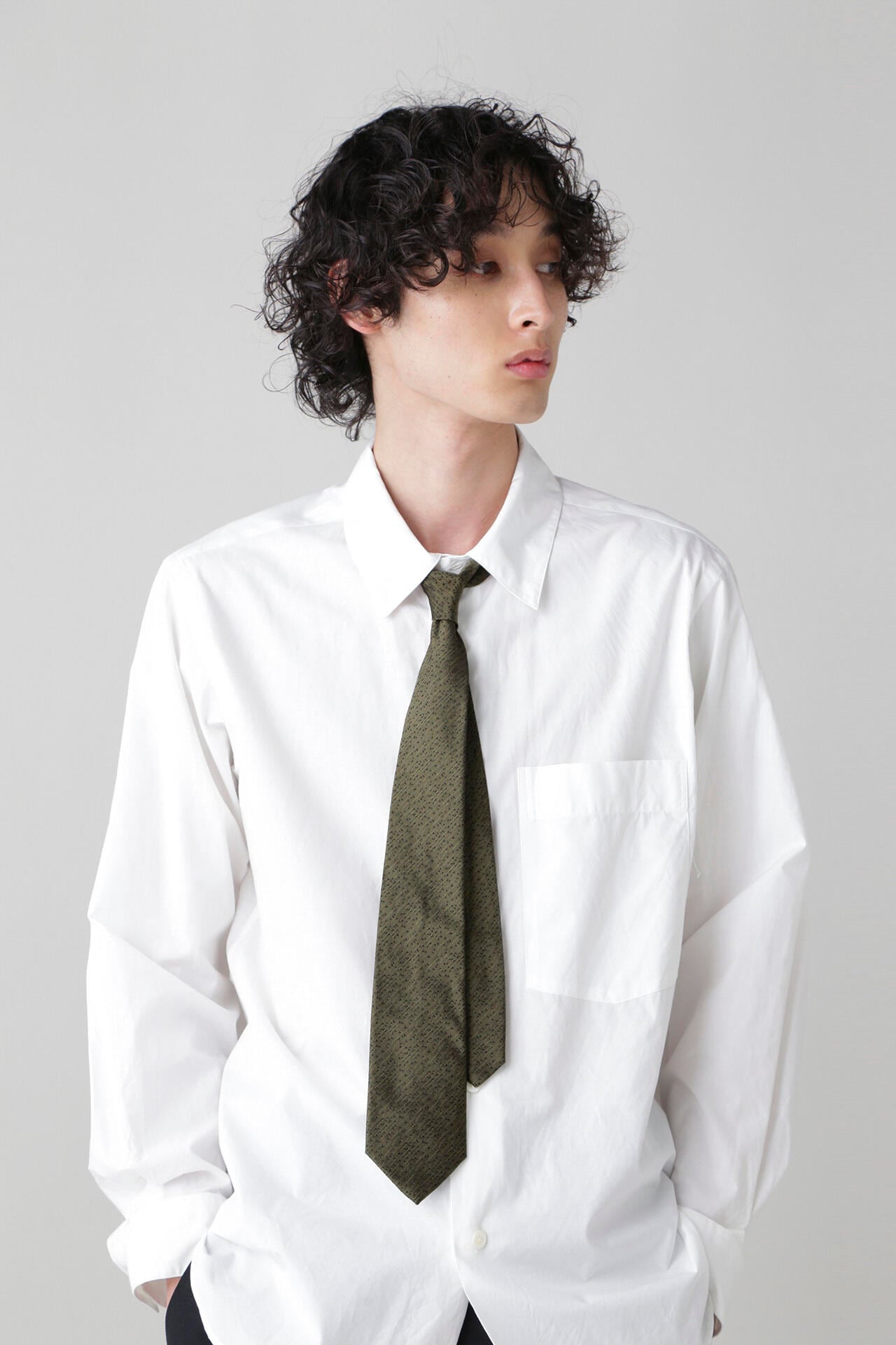 SPECKLED SILK TIE