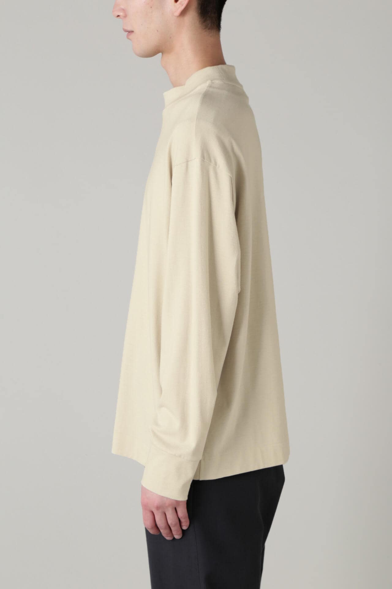 DENSE COTTON WOOL JERSEY
