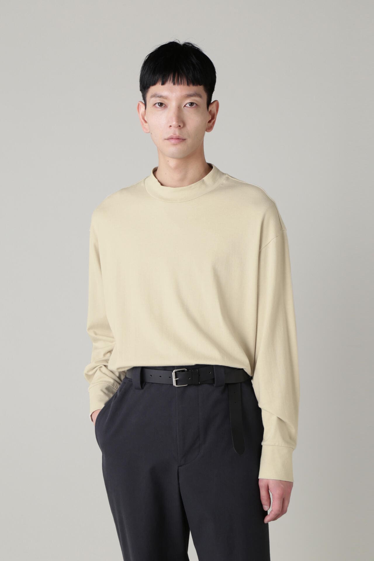 DENSE COTTON WOOL JERSEY