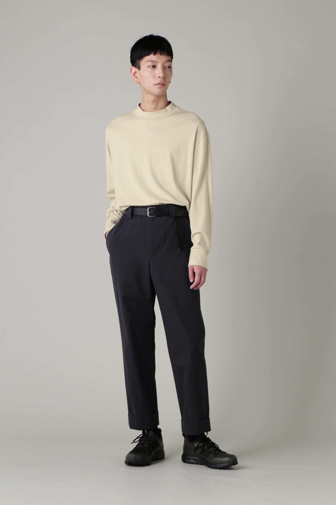 DENSE COTTON WOOL JERSEY