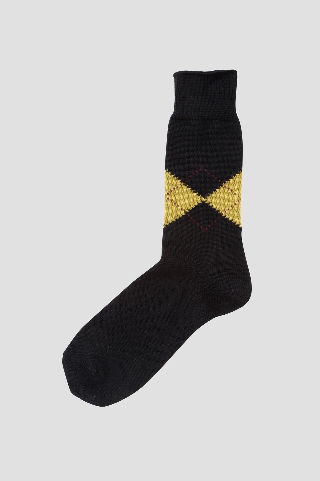MEN TWO COLOUR ARGYLE SOCK