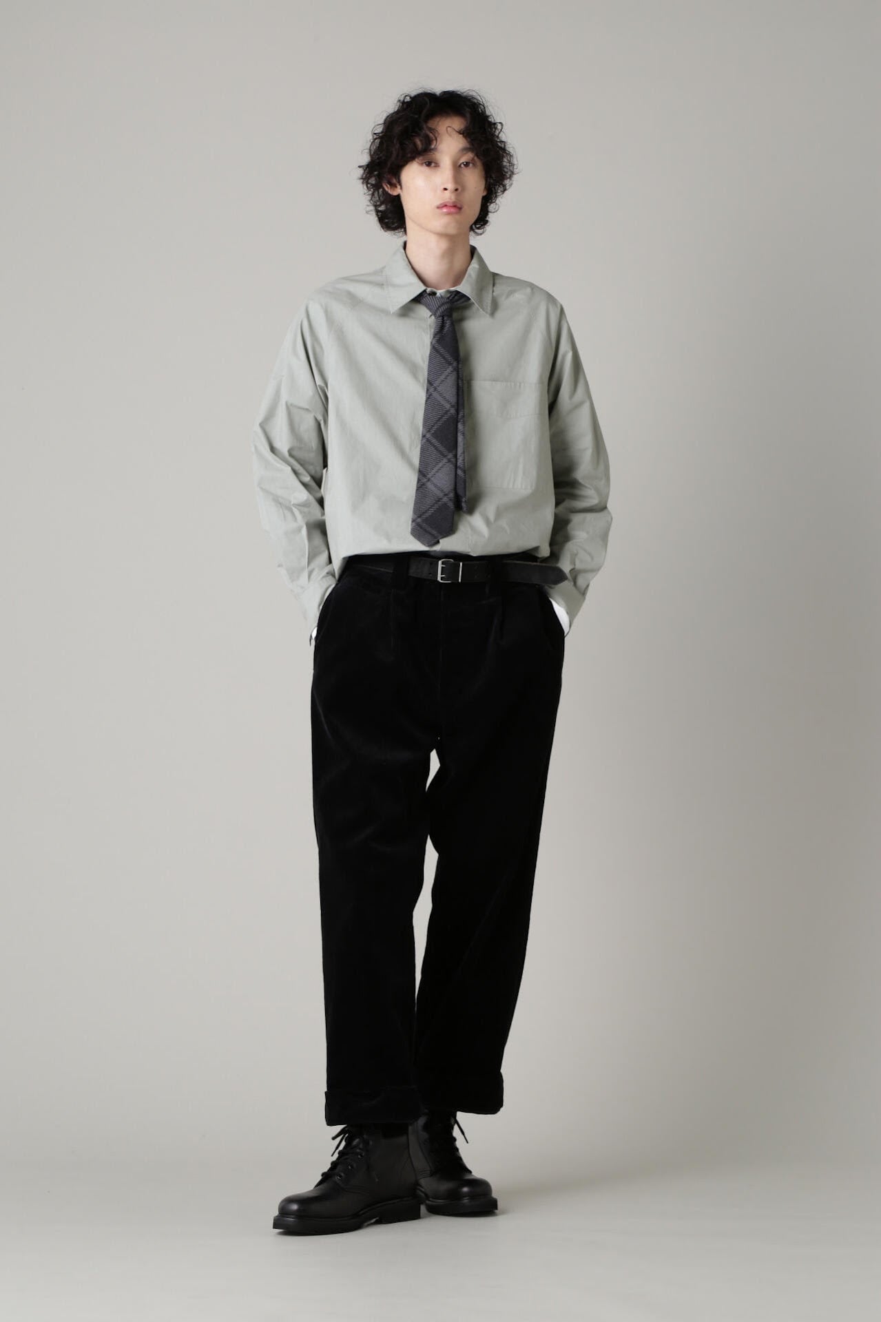 BLANKET CHECK TIE