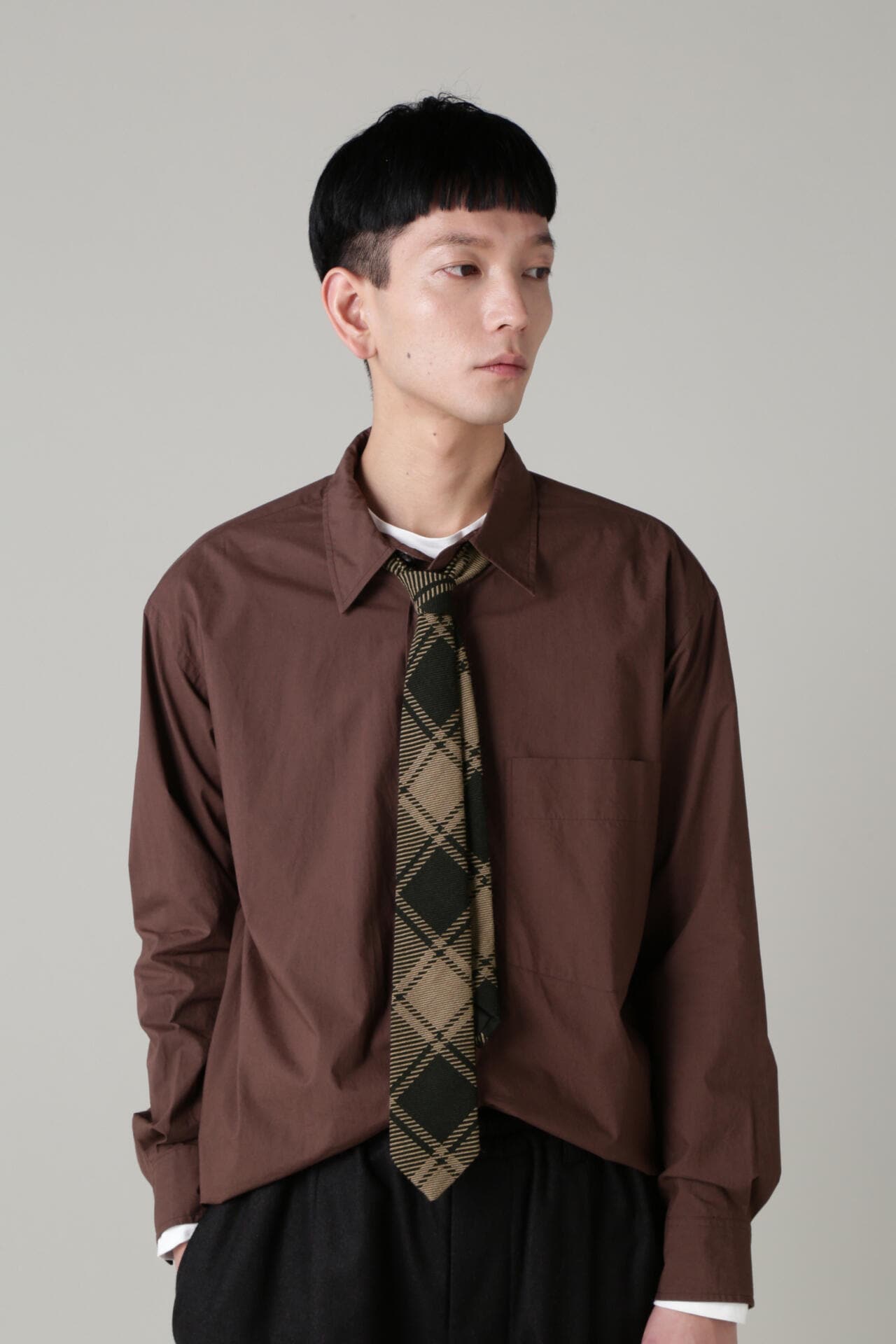 BLANKET CHECK TIE