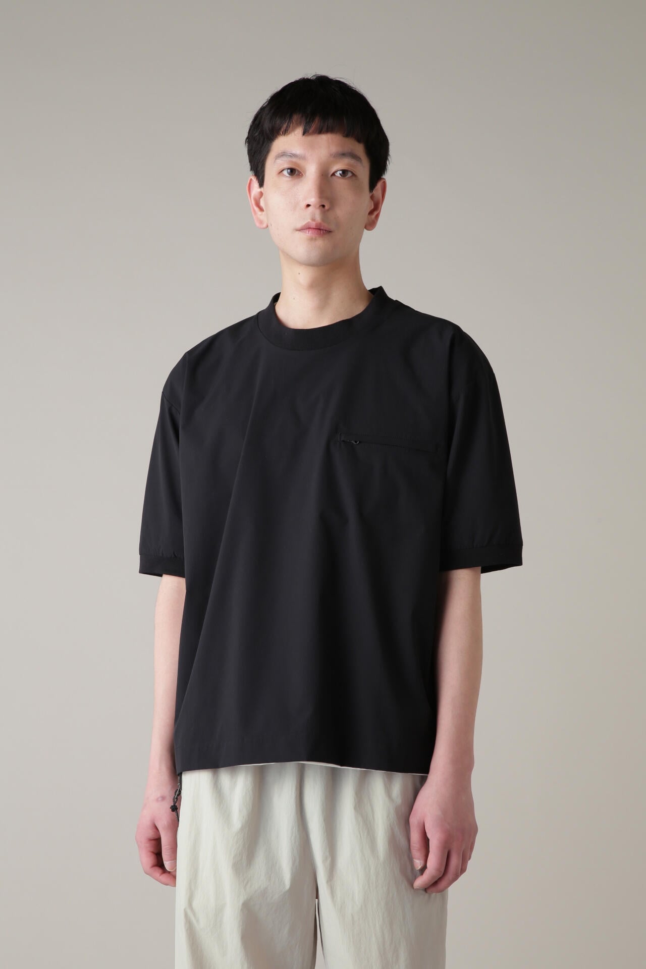 STRETCH POLYESTER POPLIN
