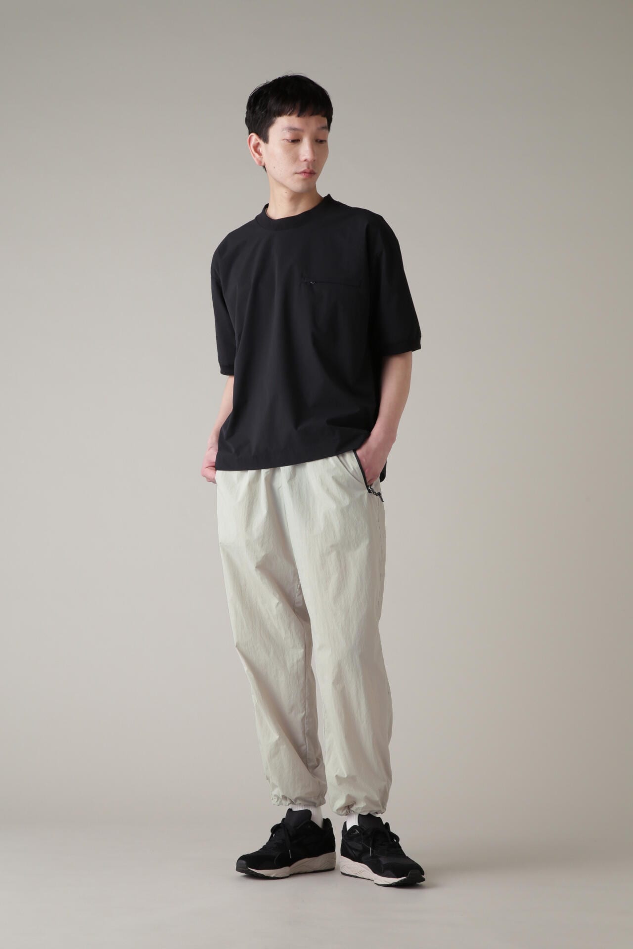 STRETCH POLYESTER POPLIN