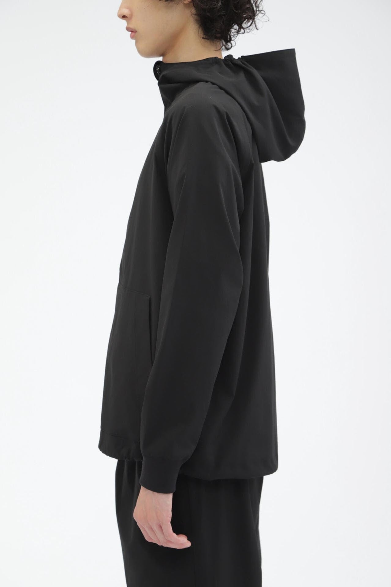 STRETCH POLYESTER HEAVY POPLIN