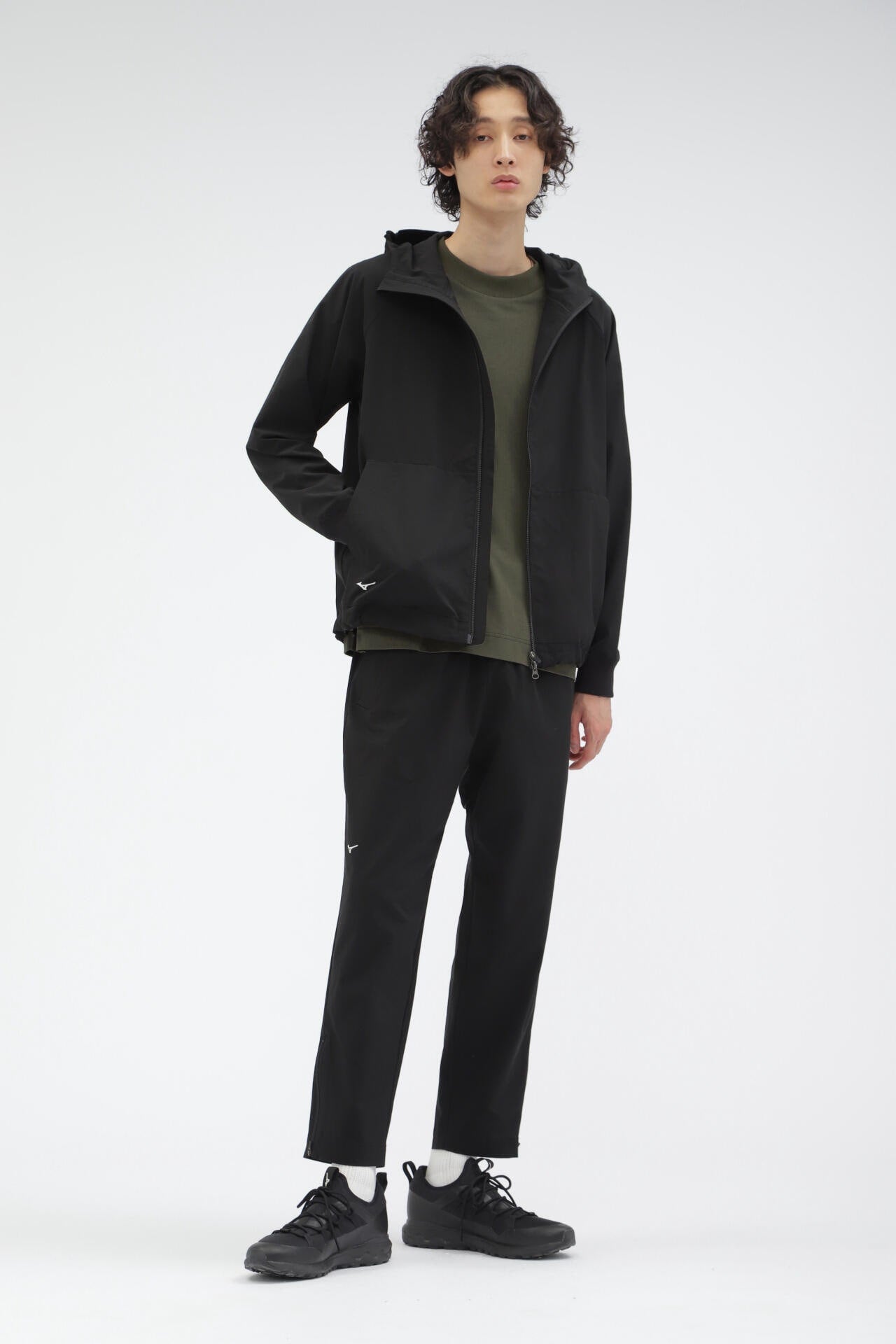 STRETCH POLYESTER HEAVY POPLIN