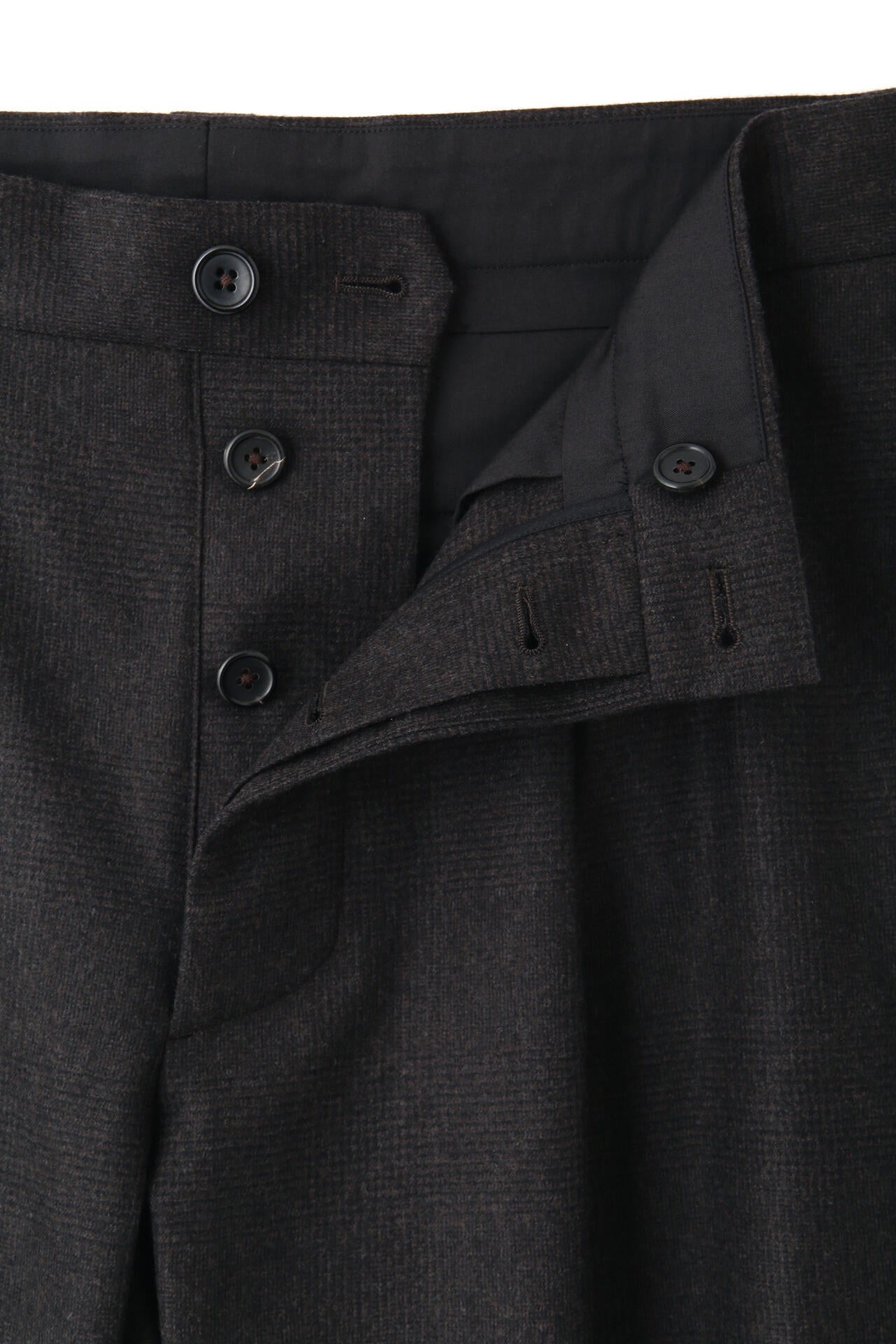 GLEN CHECK WOOL FLANNEL