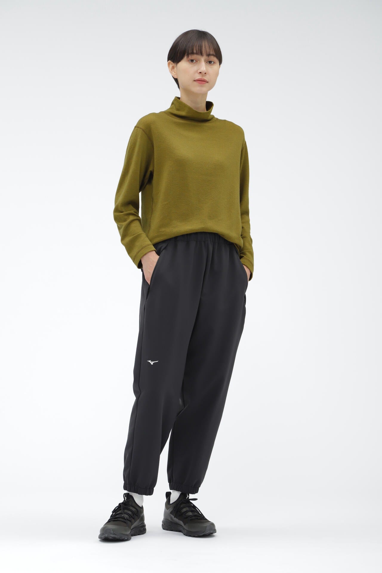 BREATH THERMO /BRUSHED BACK STRETCHPOPLIN