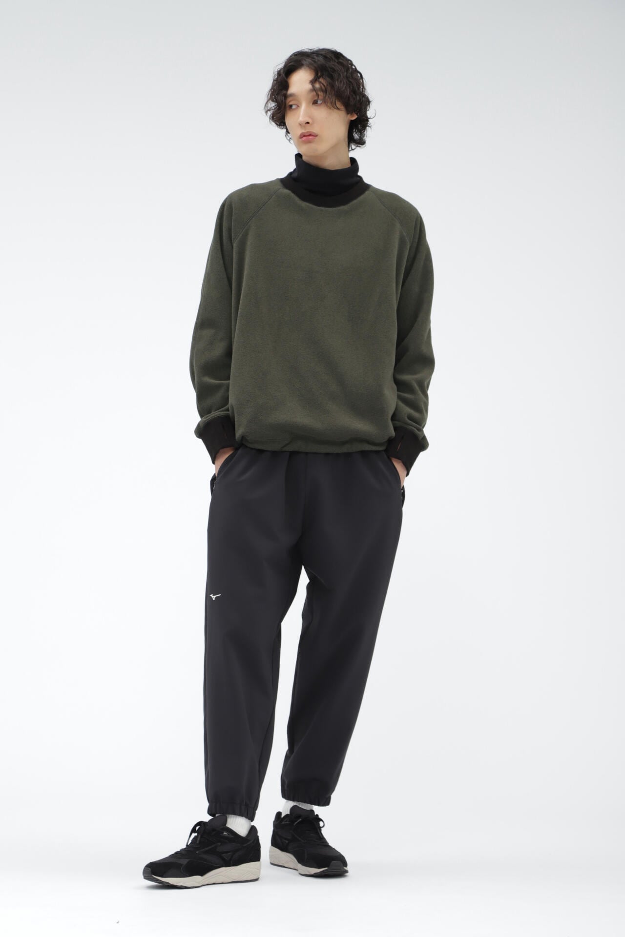 BREATH THERMO /BRUSHED BACK STRETCHPOPLIN