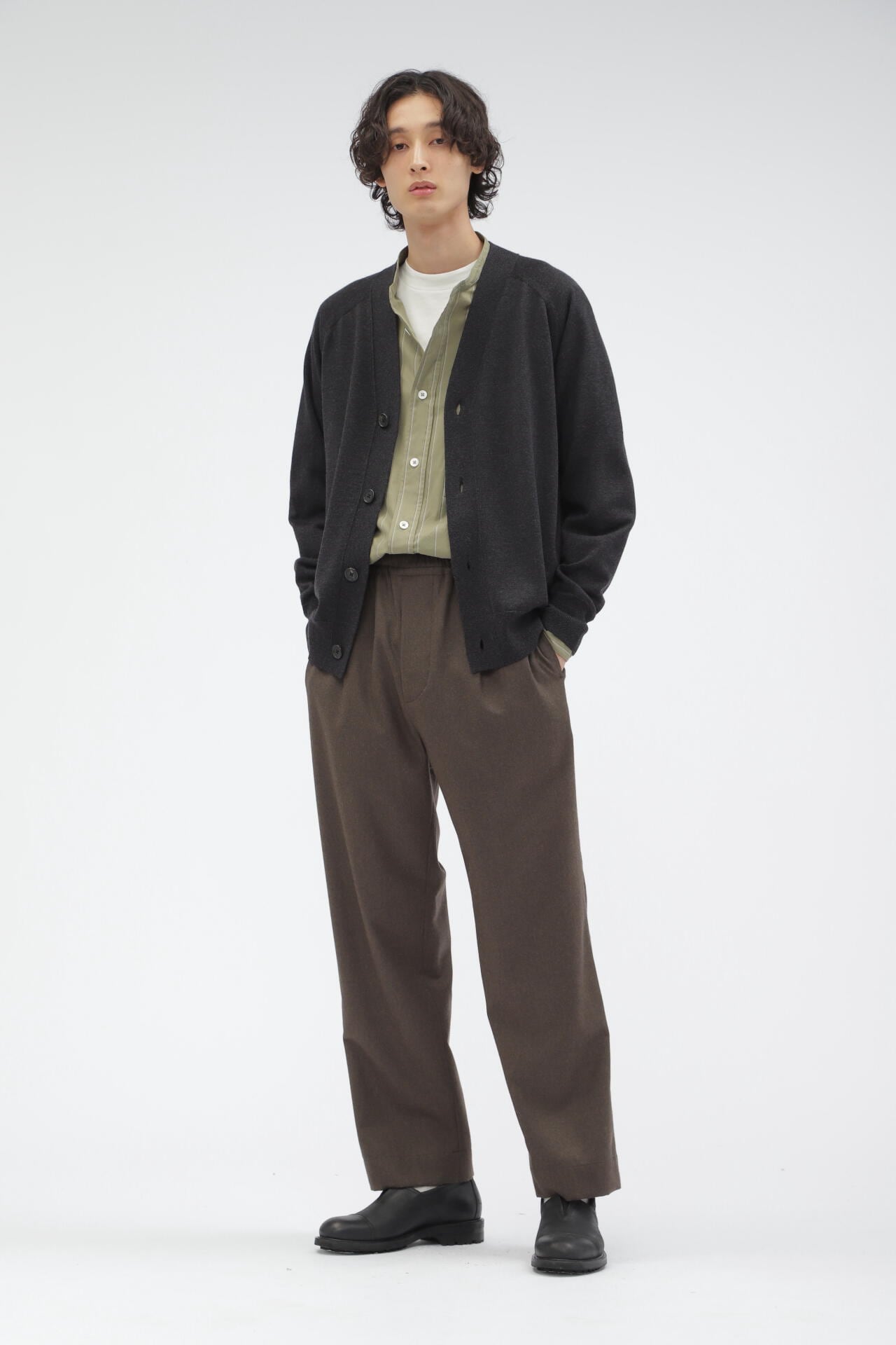 BRUSHED COTTON STRIPE