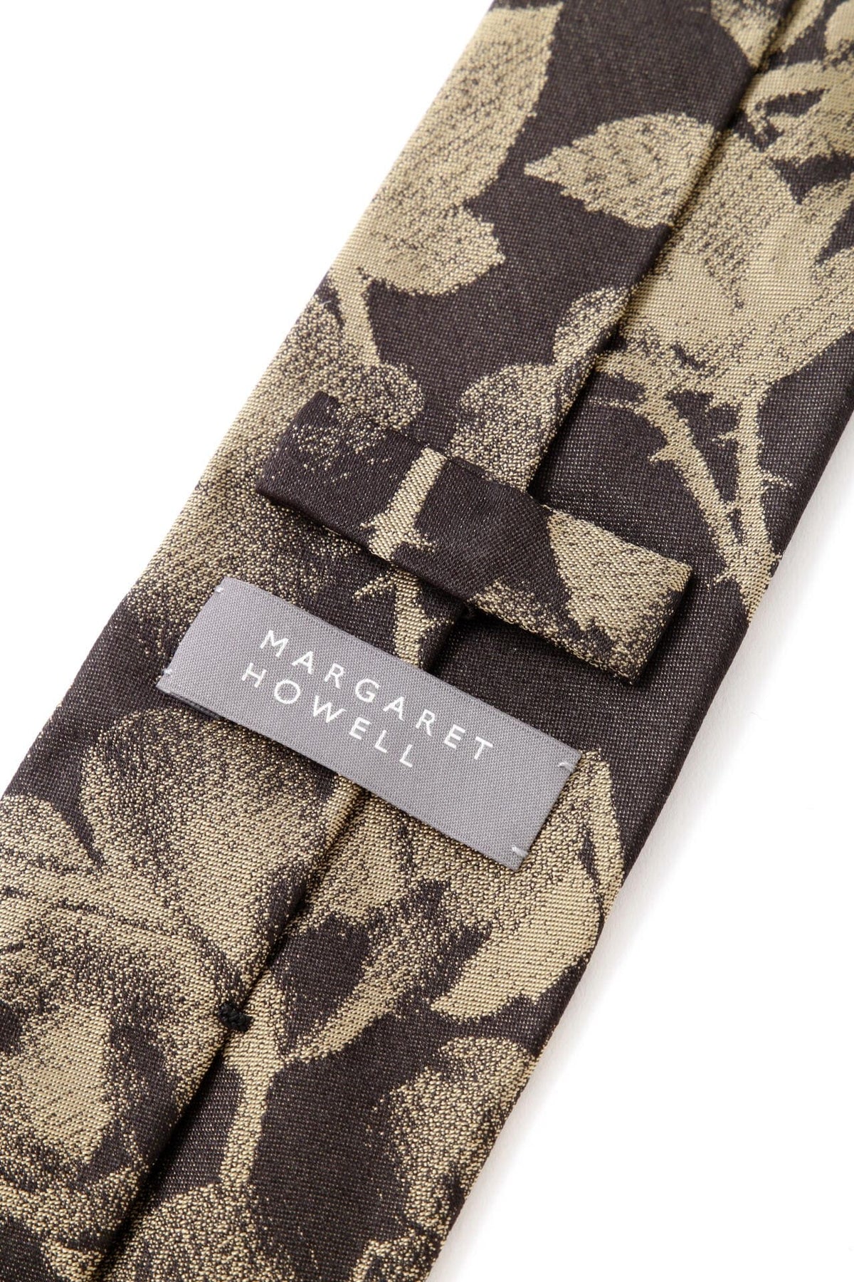 TWO TONE ROSE TIE
