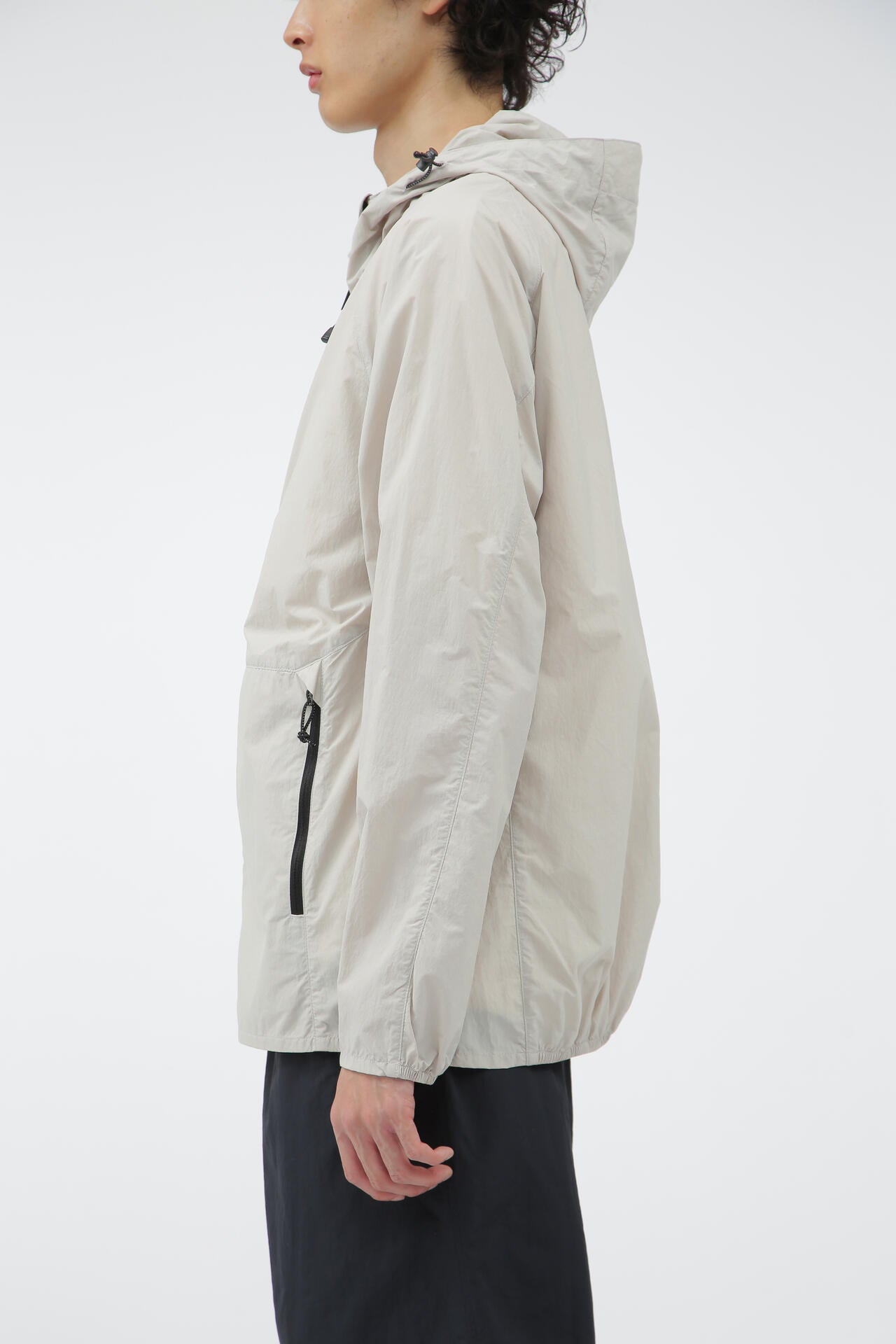 LIGHTWEIGHT NYLON POPLIN BLOUSON