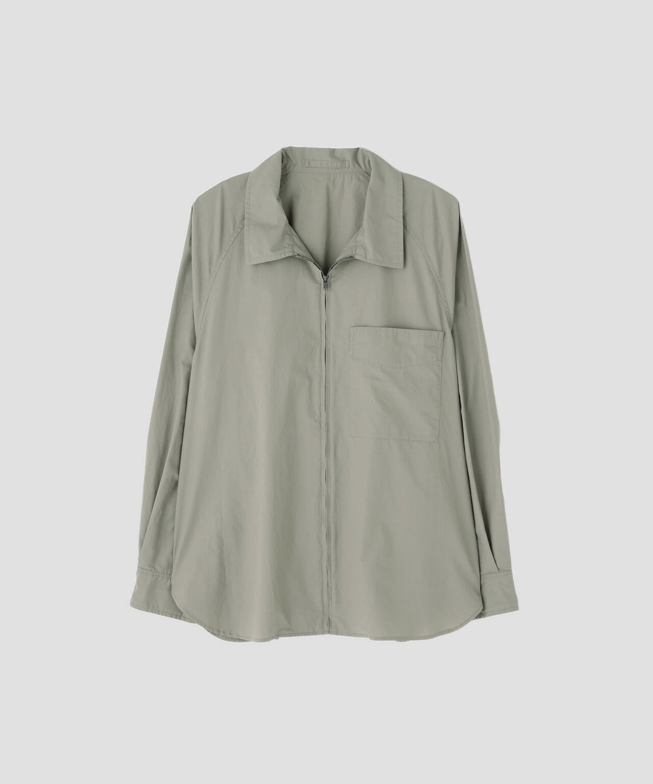 COATED COTTON POPLIN BLOUSON