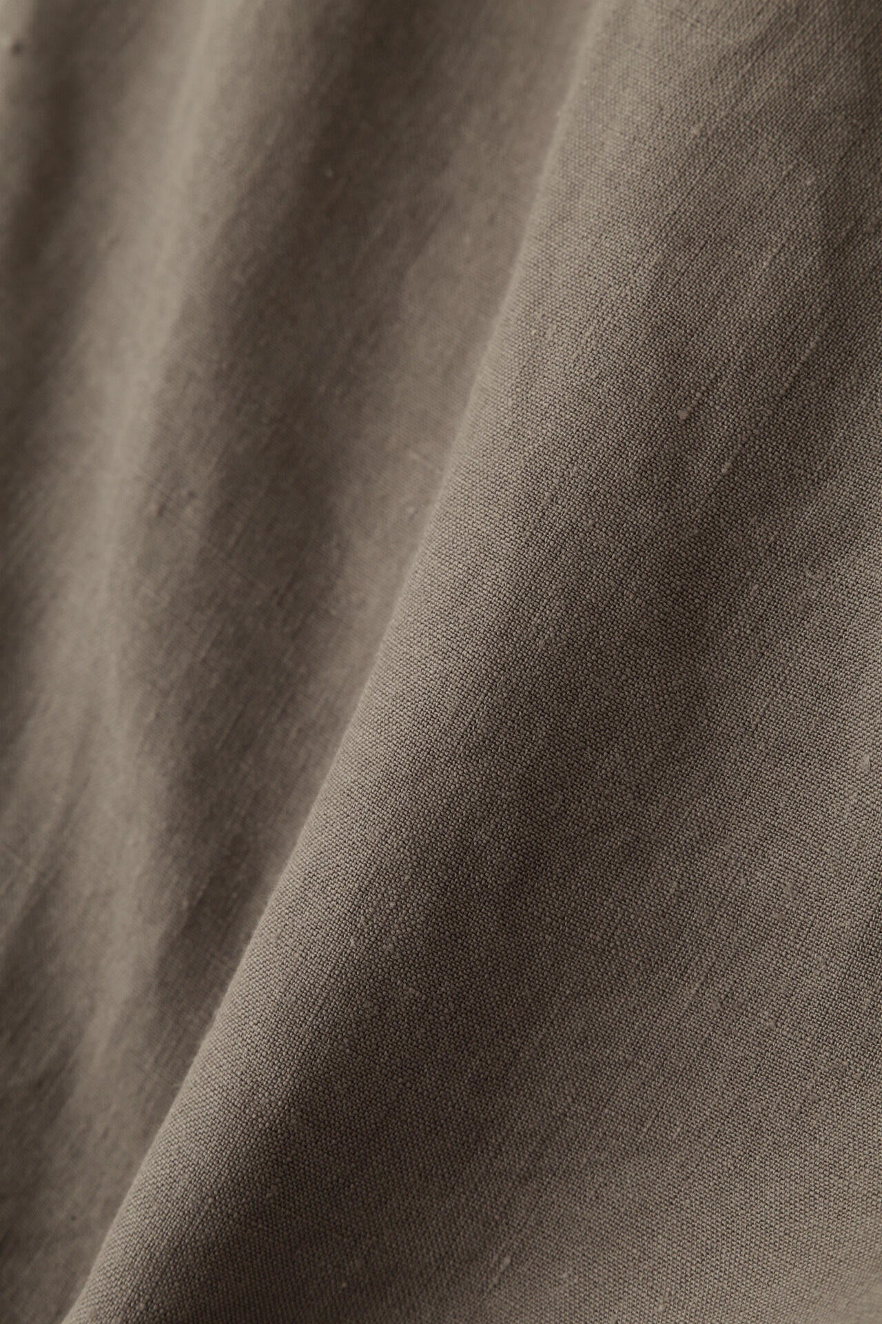 LINEN PLAINWEAVE TROUSERS