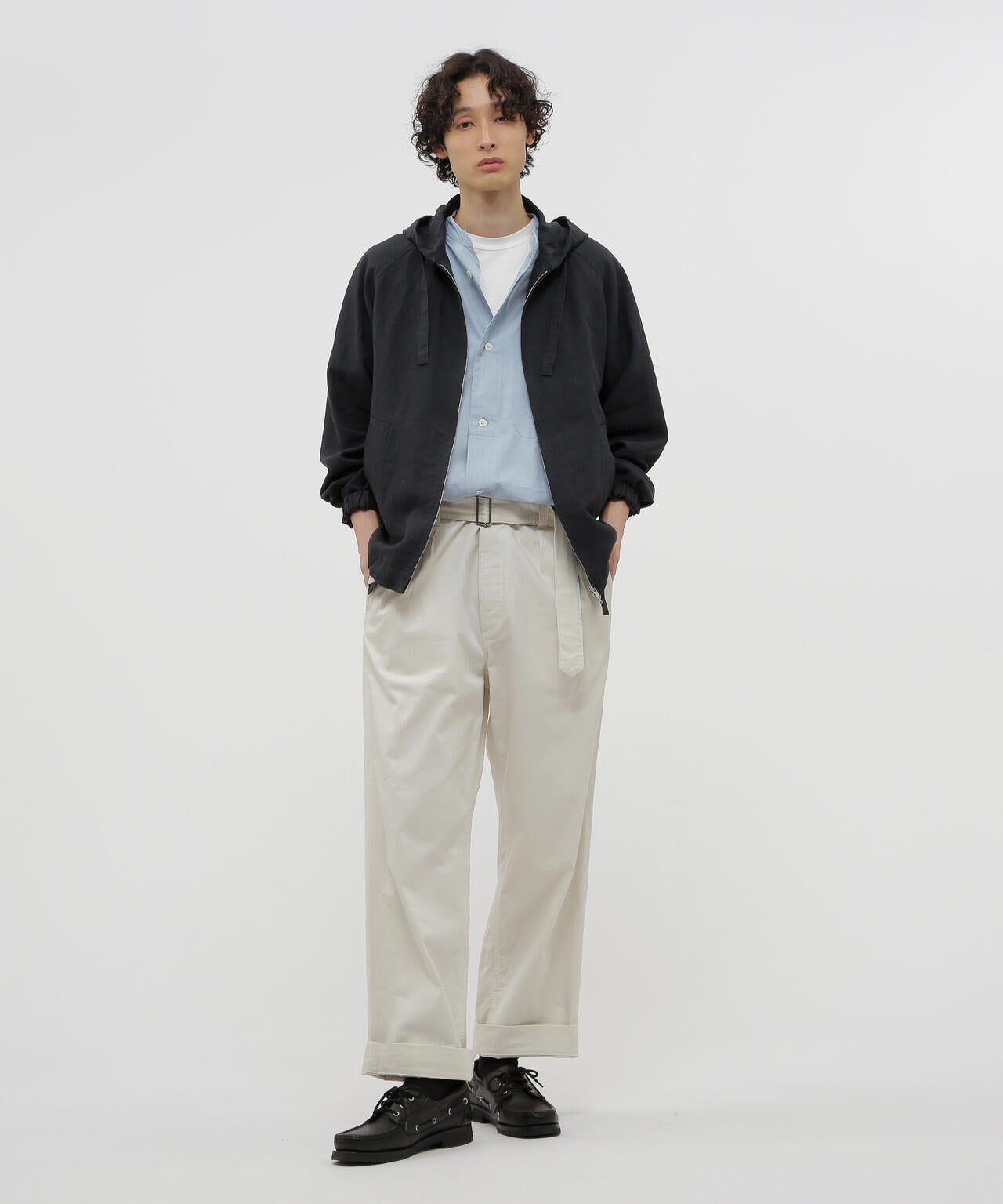 COTTON SILK END ON END SHIRT