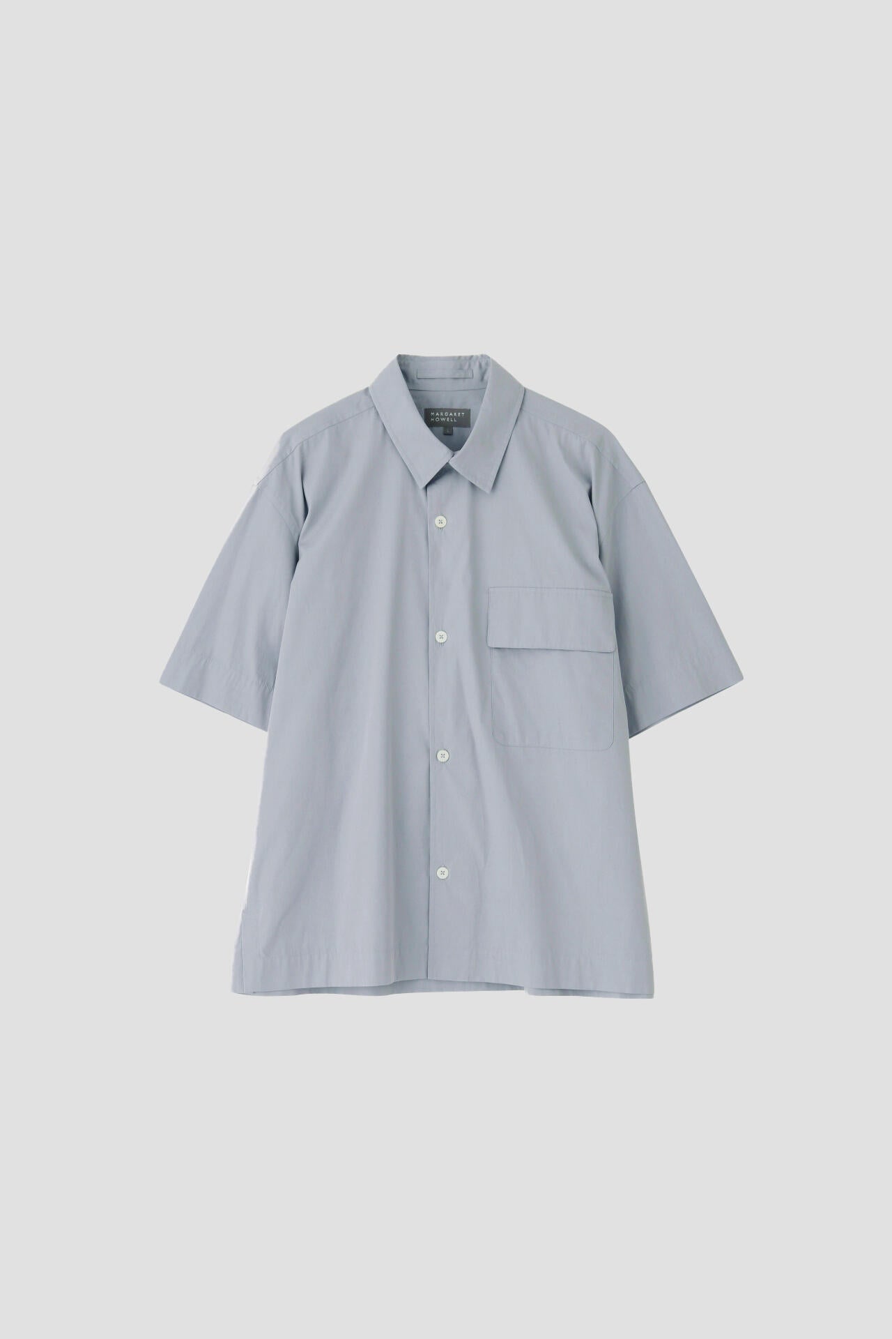 COMPACT COTTON PLAINWEAVE SHIRT
