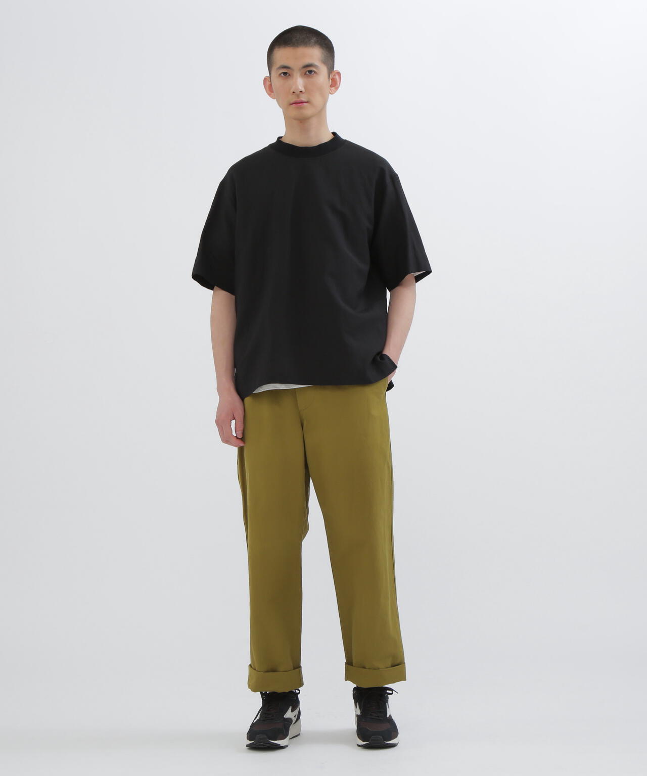 DRY WOOL LINEN PLAINWEAVE SHIRT