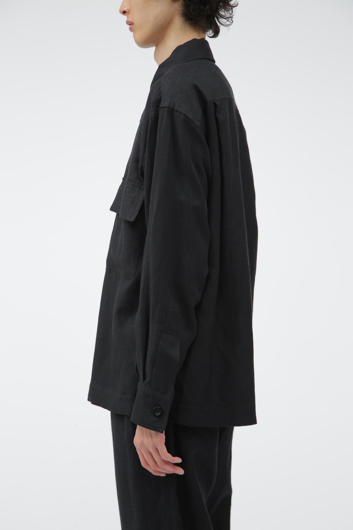 WOOL LINEN TWILL