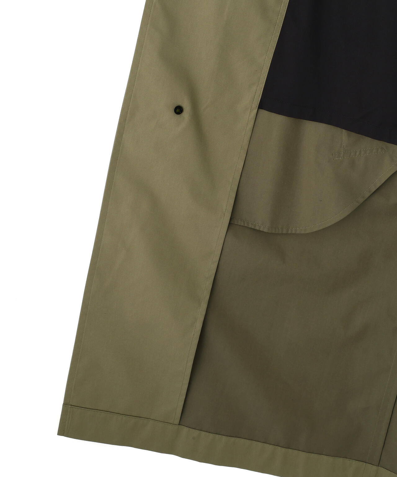 COTTON BLEND GABARDINE COAT