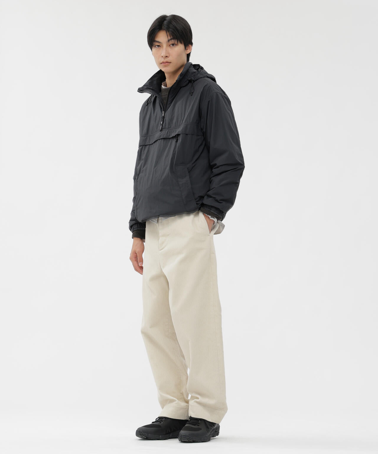 RECYCLE NYLON LIGHT POPLIN BLOUSON