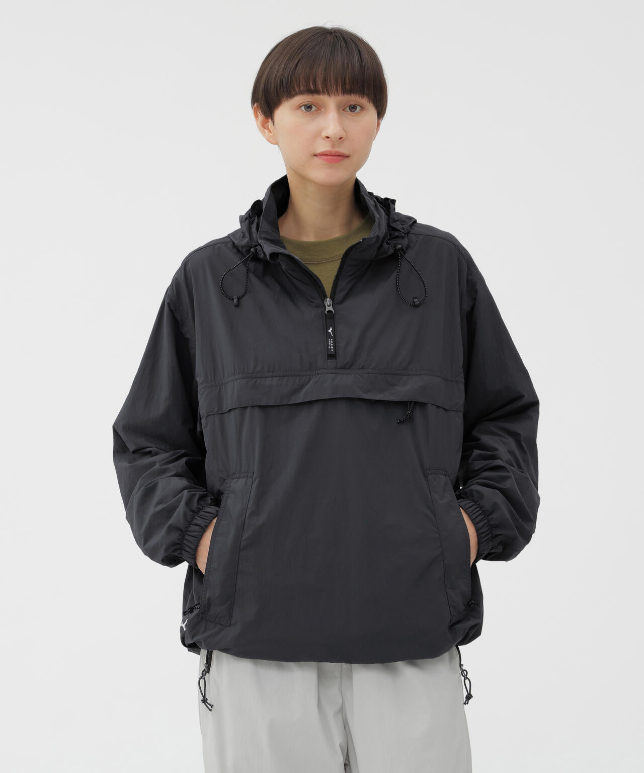 RECYCLE NYLON LIGHT POPLIN BLOUSON