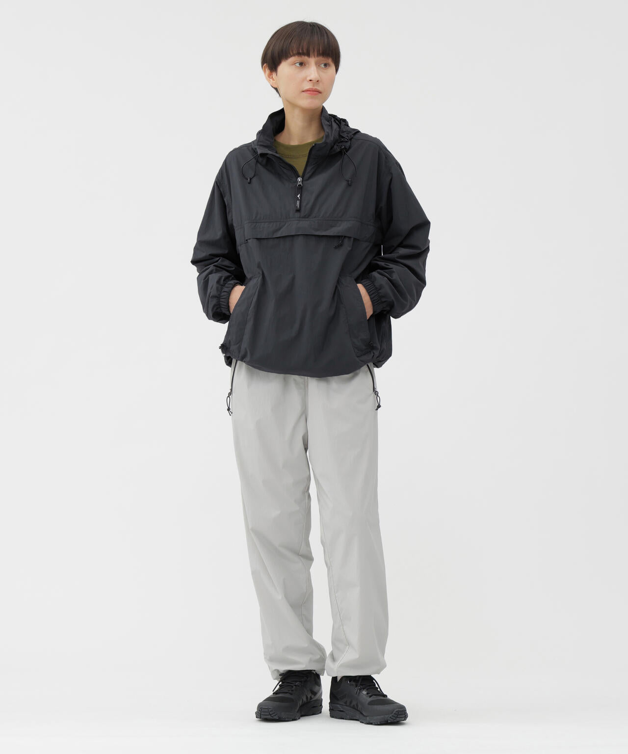 RECYCLE NYLON LIGHT POPLIN BLOUSON