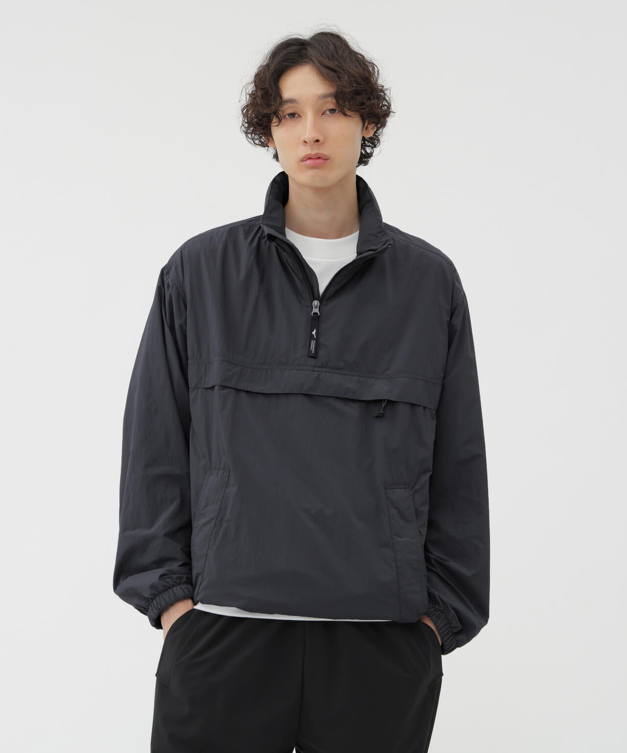 RECYCLE NYLON LIGHT POPLIN BLOUSON