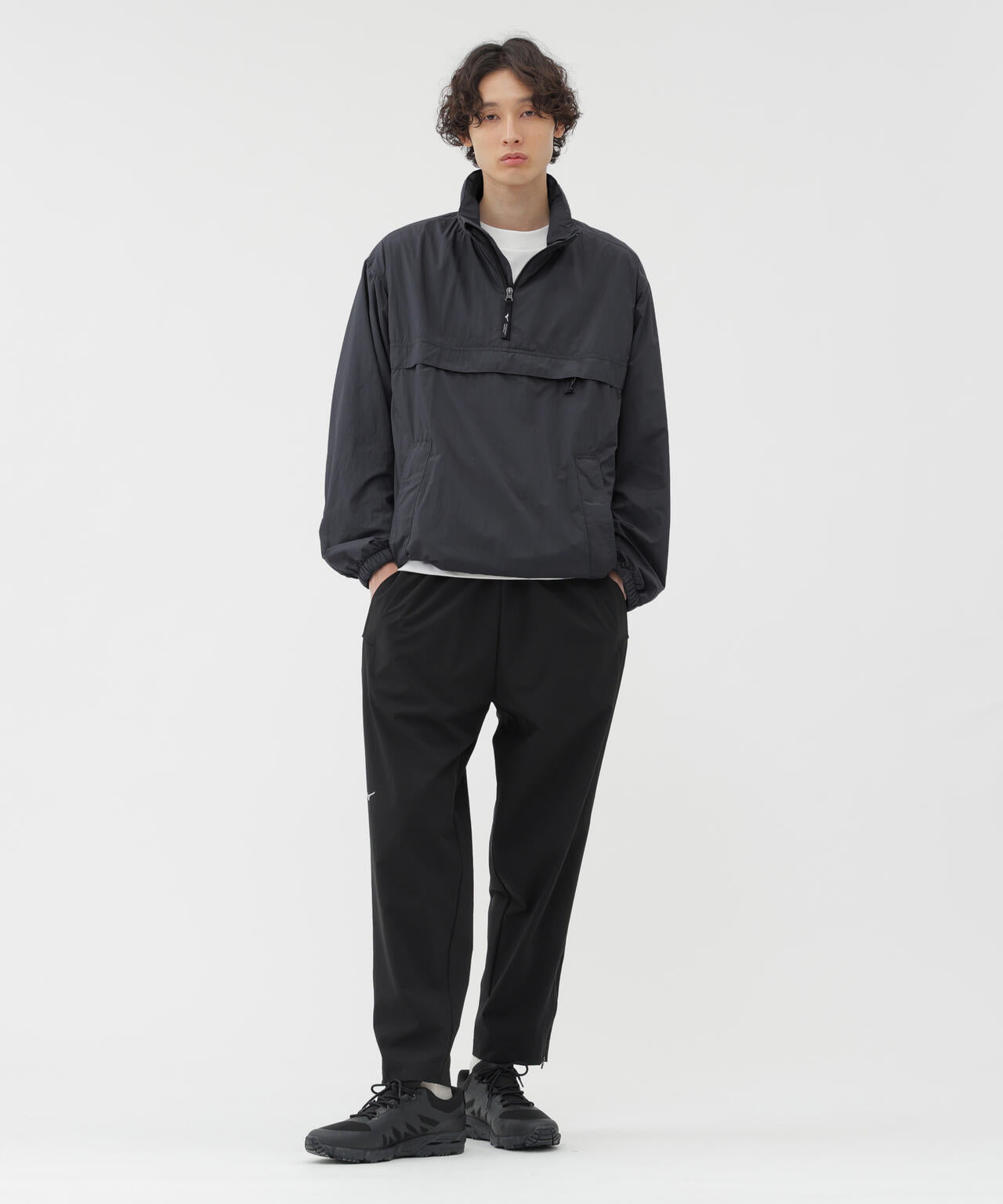RECYCLE NYLON LIGHT POPLIN BLOUSON