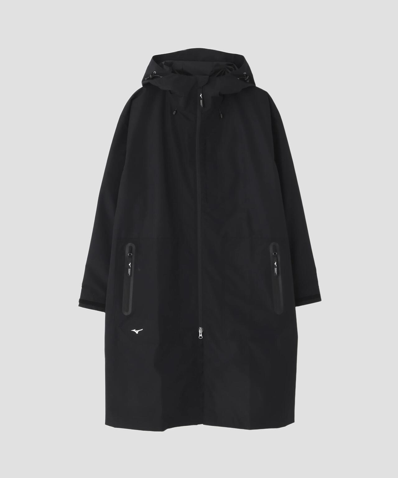 WINDSTOPPER POLYESTER POPLIN COAT